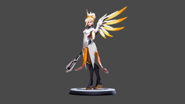 mercy overwatch figurine